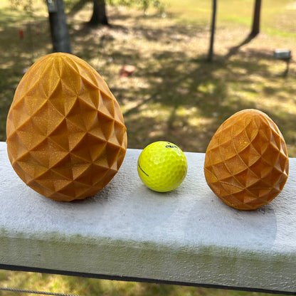 Crystal Eggs - 3D Printed With Many Dazzling Colors In Multiple Sizes