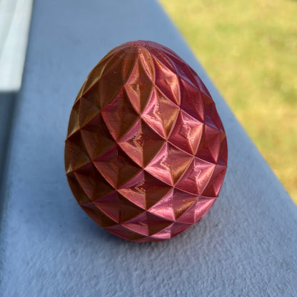 Crystal Eggs - 3D Printed With Many Dazzling Colors In Multiple Sizes