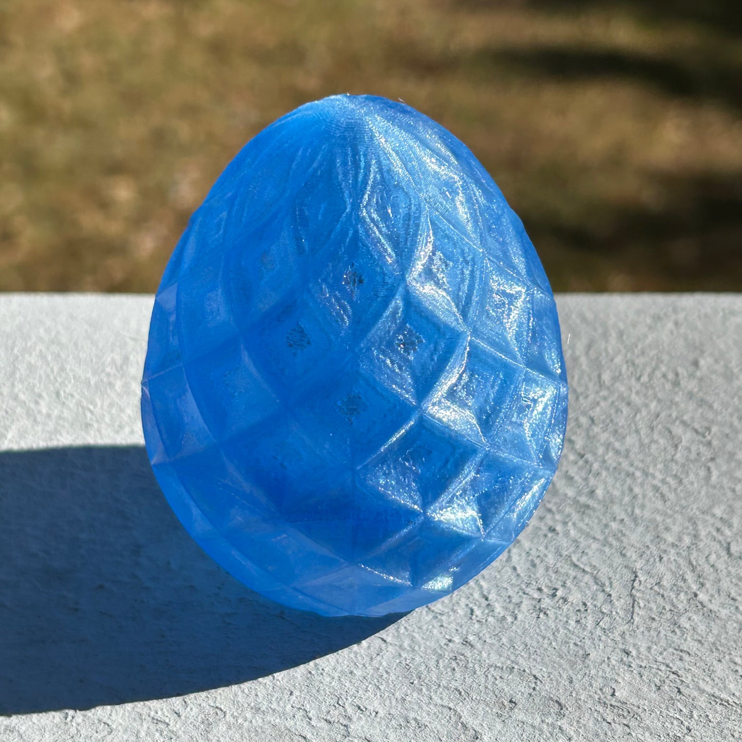 Crystal Eggs - 3D Printed With Many Dazzling Colors In Multiple Sizes