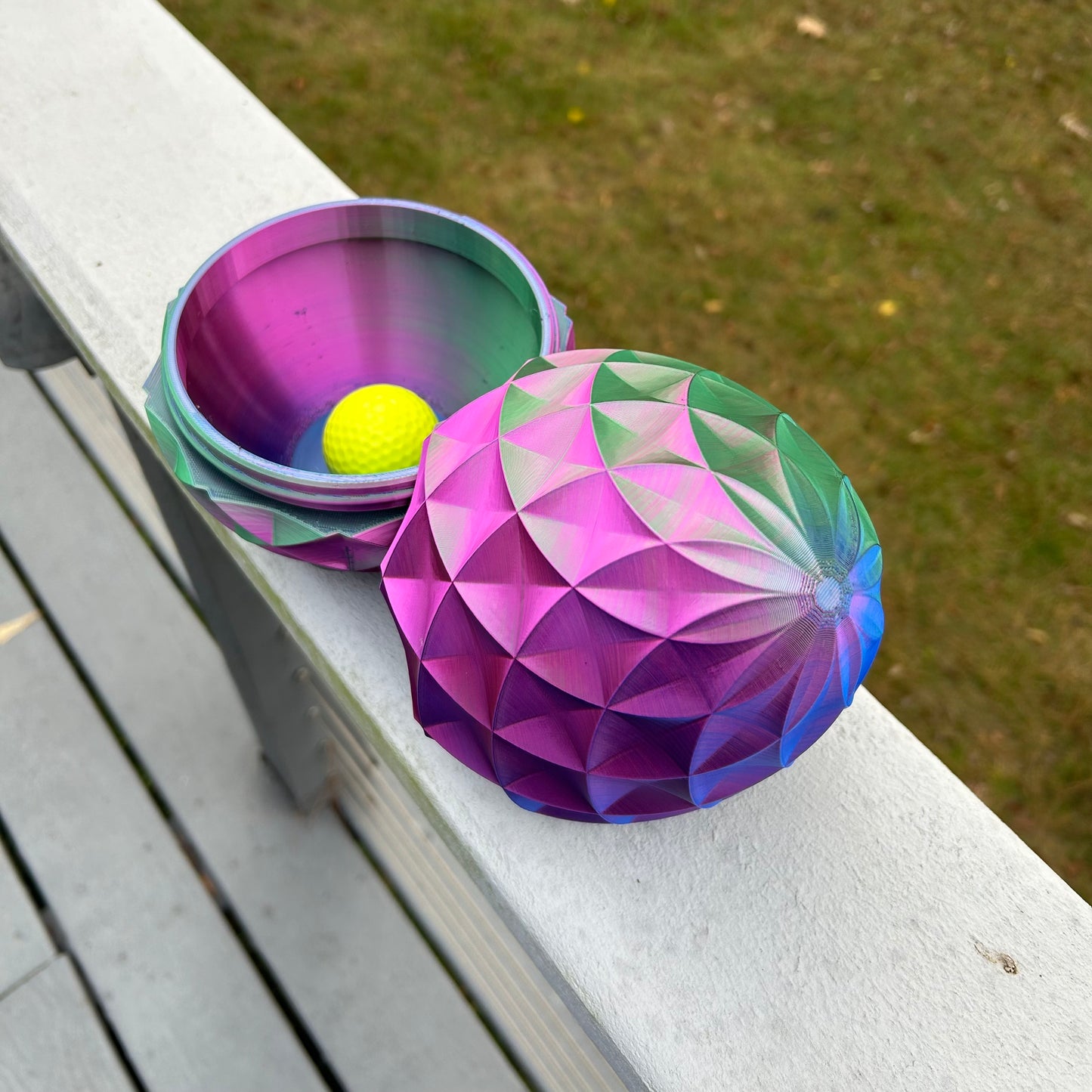Crystal Eggs - 3D Printed With Many Dazzling Colors In Multiple Sizes