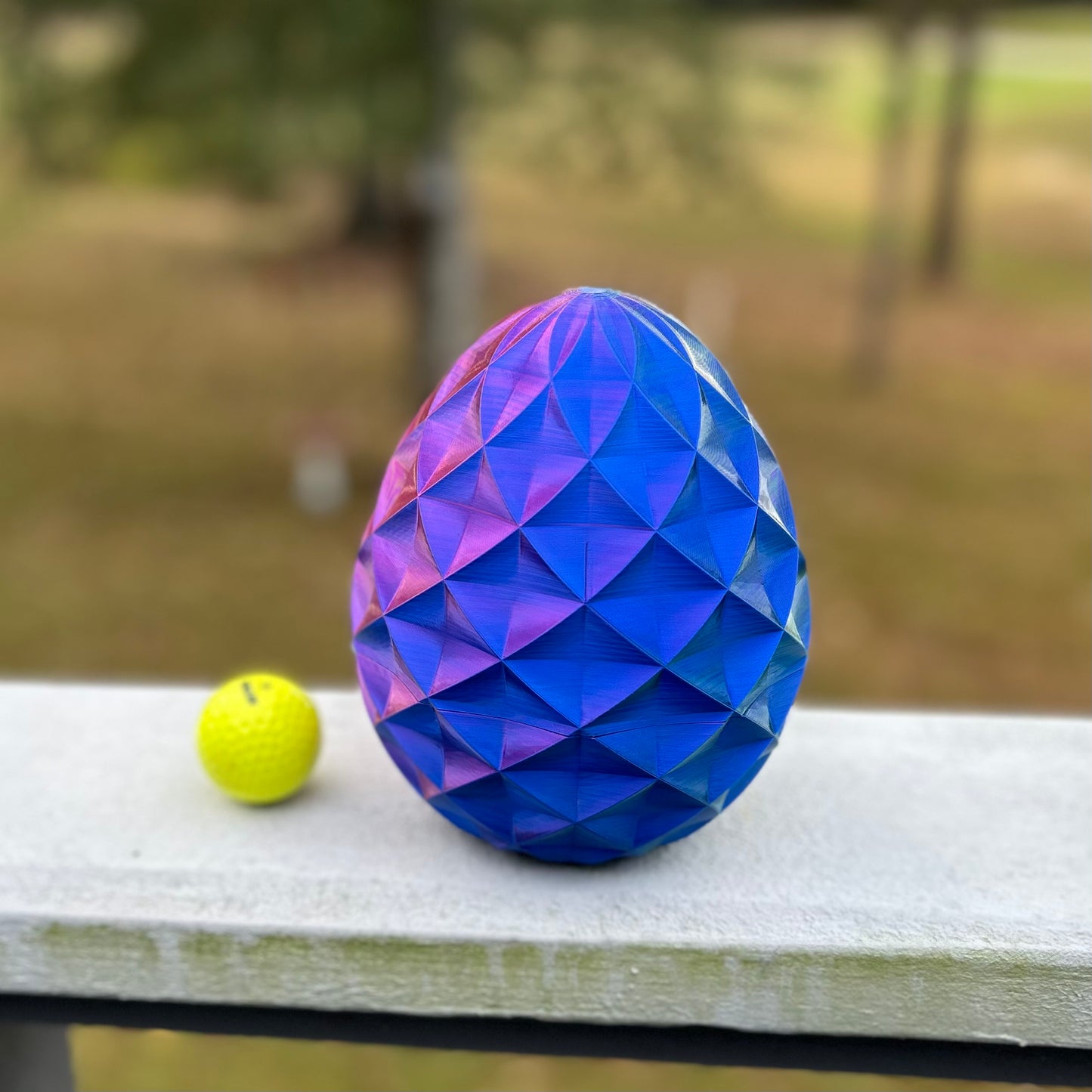 Crystal Eggs - 3D Printed With Many Dazzling Colors In Multiple Sizes