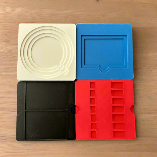Save! xTool F1 3d Printed Jig Combo Set. These jigs are made specifically for the xTool F1. The xTool XCS layout files will be provided.