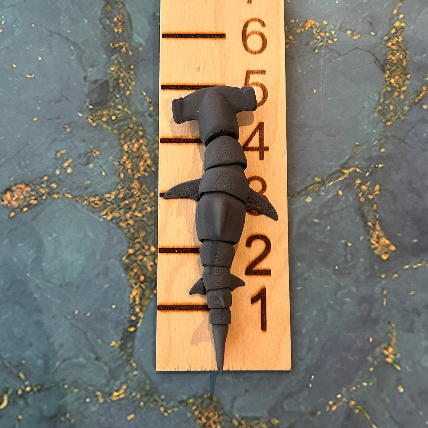 Hammerhead Shark - 3d Printed Fidget Toy