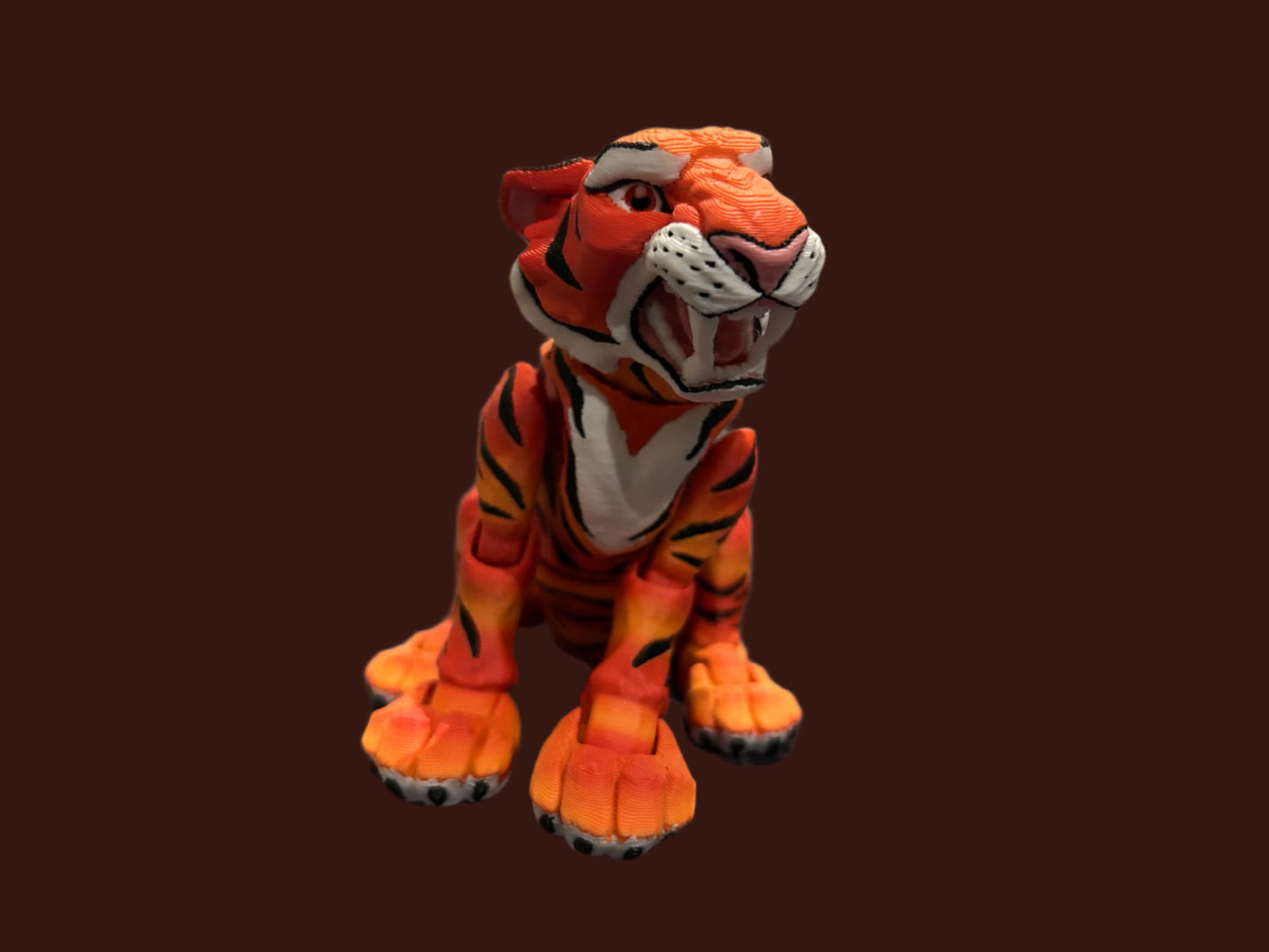 Amazing Tiger - 3d Printed Posable Toy