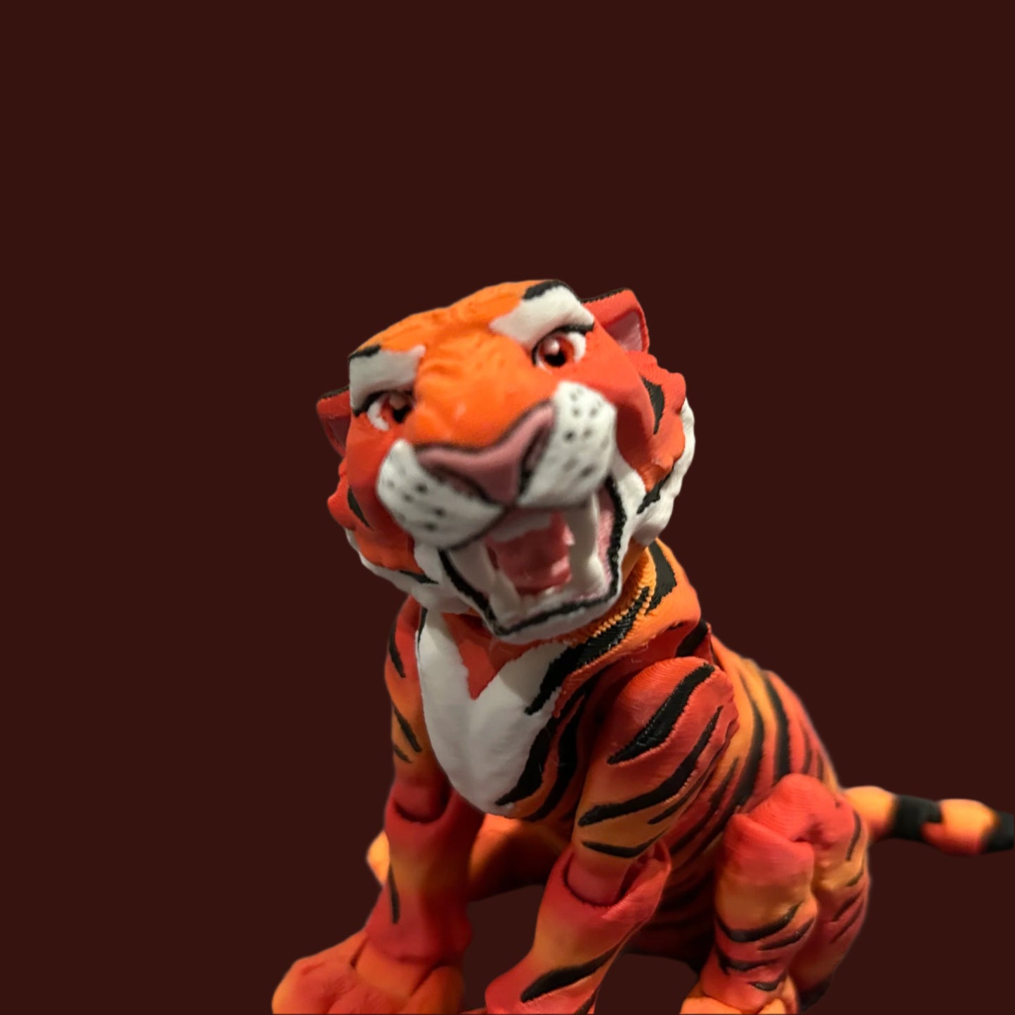 Amazing Tiger - 3d Printed Posable Toy