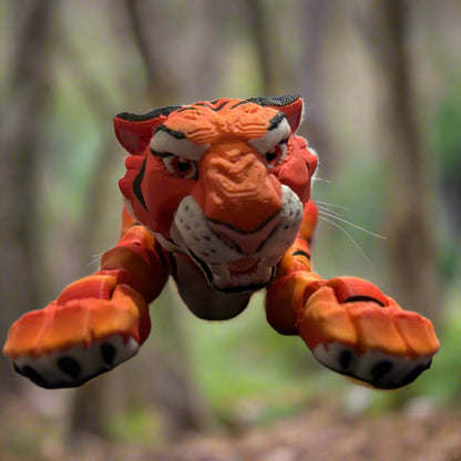 Amazing Tiger - 3d Printed Posable Toy