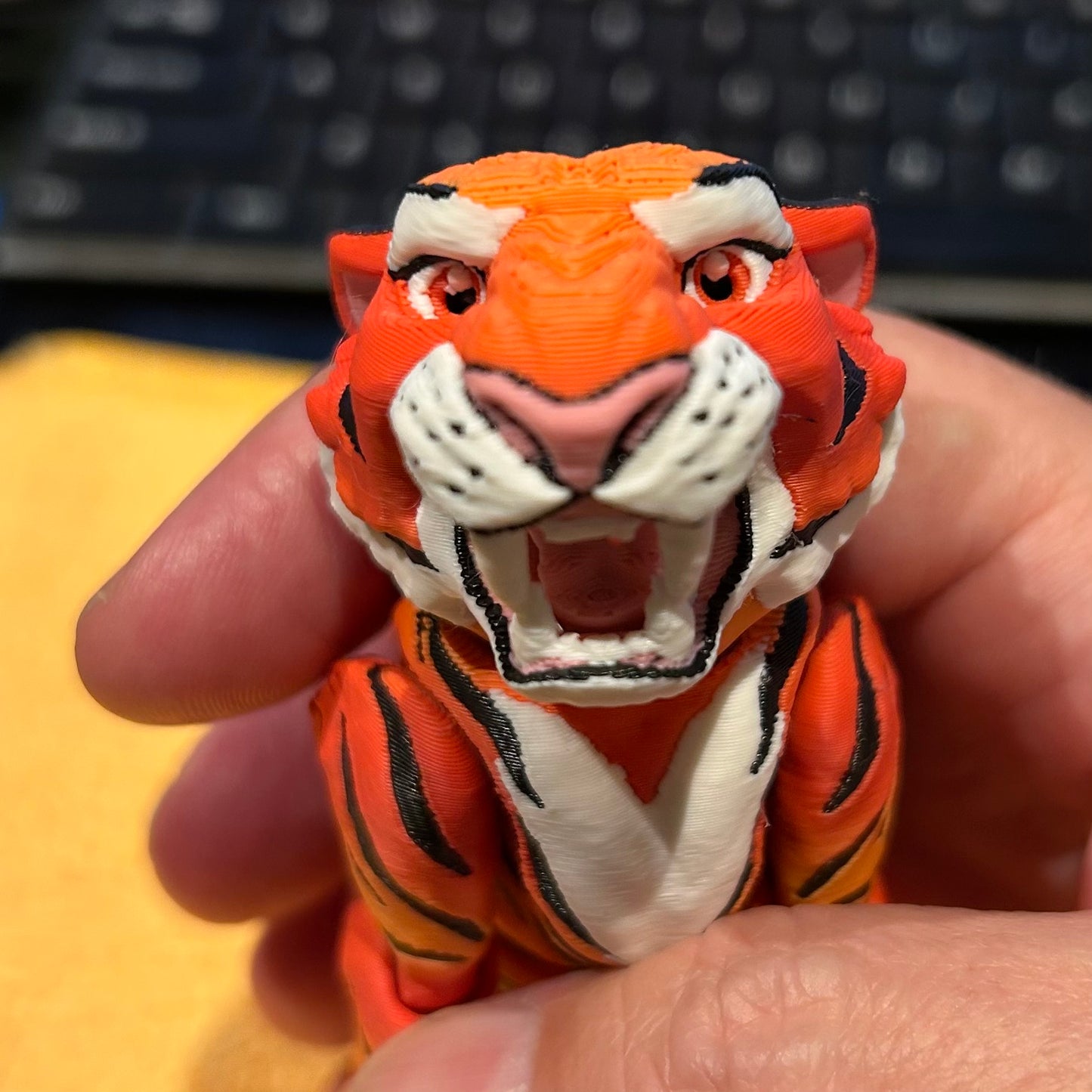 Amazing Tiger - 3d Printed Posable Toy