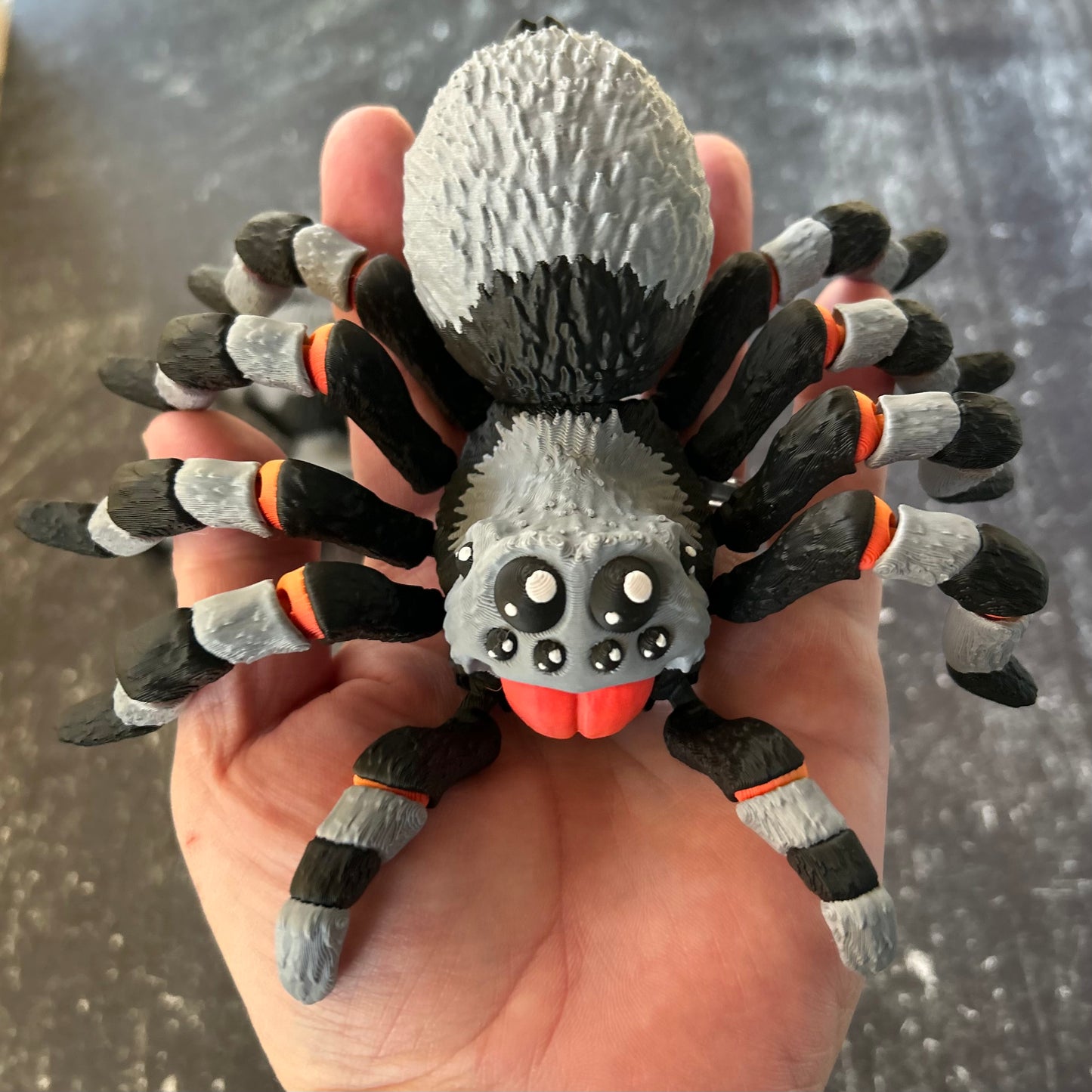 Amazing Tarantula - 3d Printed Posable Toy