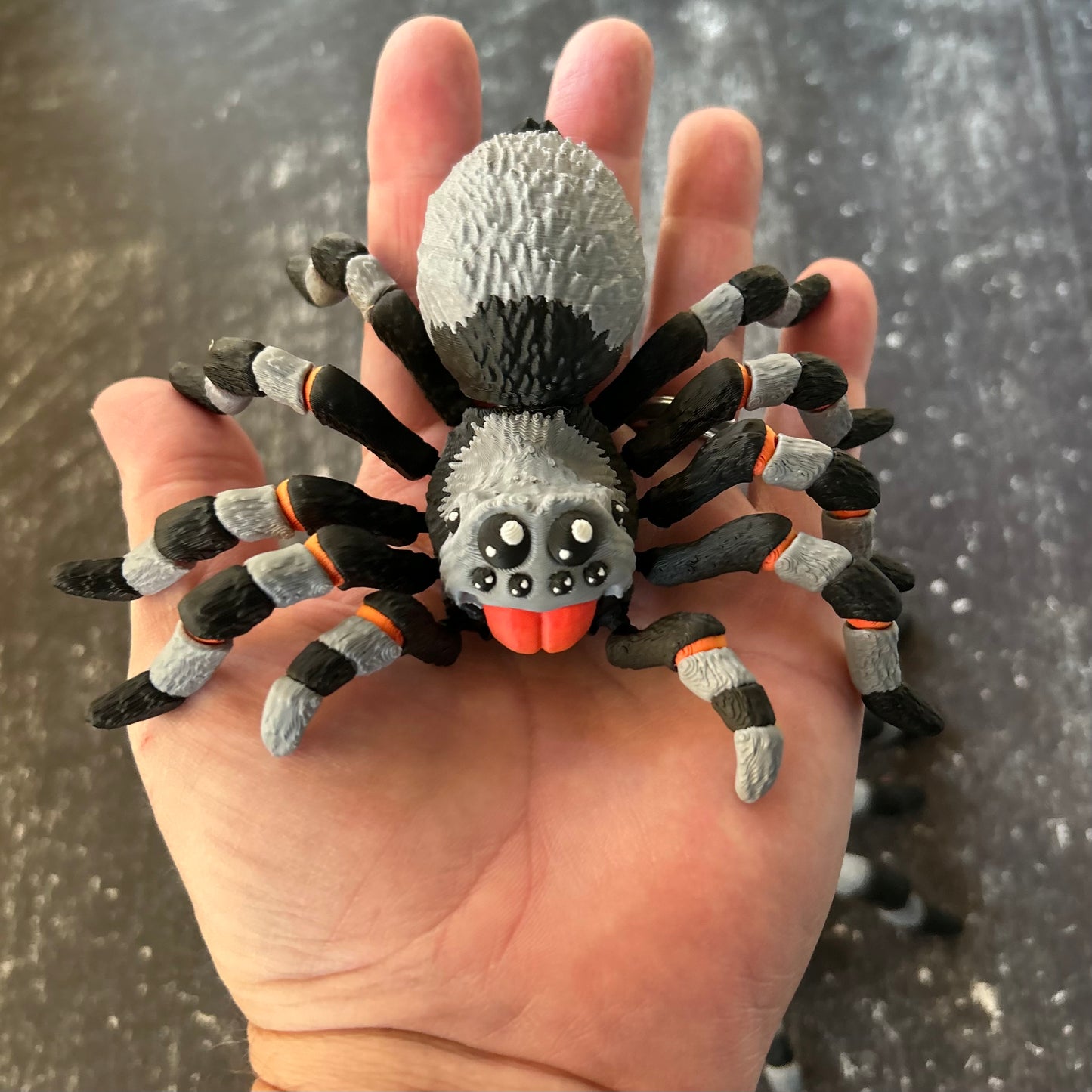 Amazing Tarantula - 3d Printed Posable Toy
