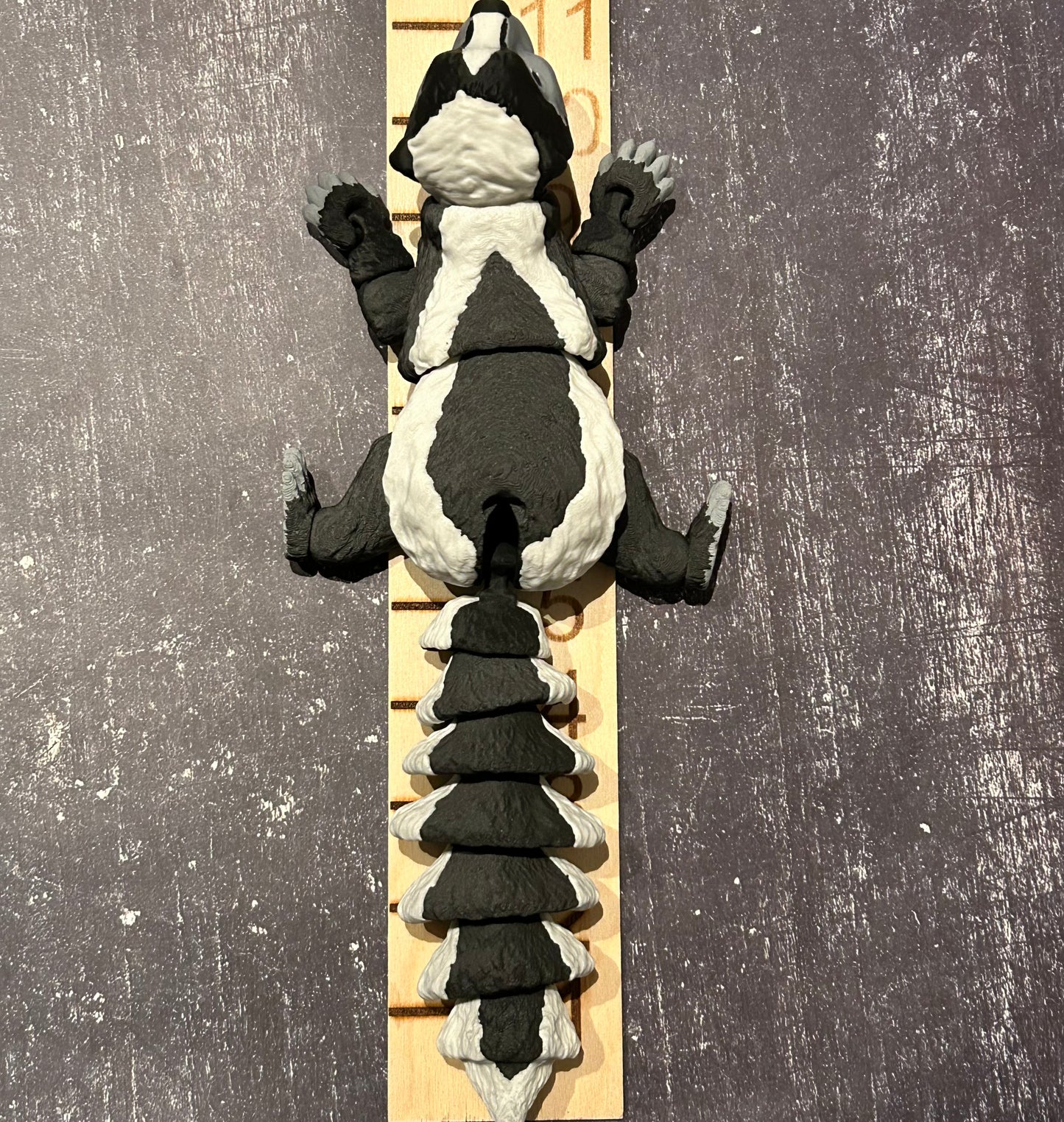 Smiling Skunk - 3d Printed Fidget Toy