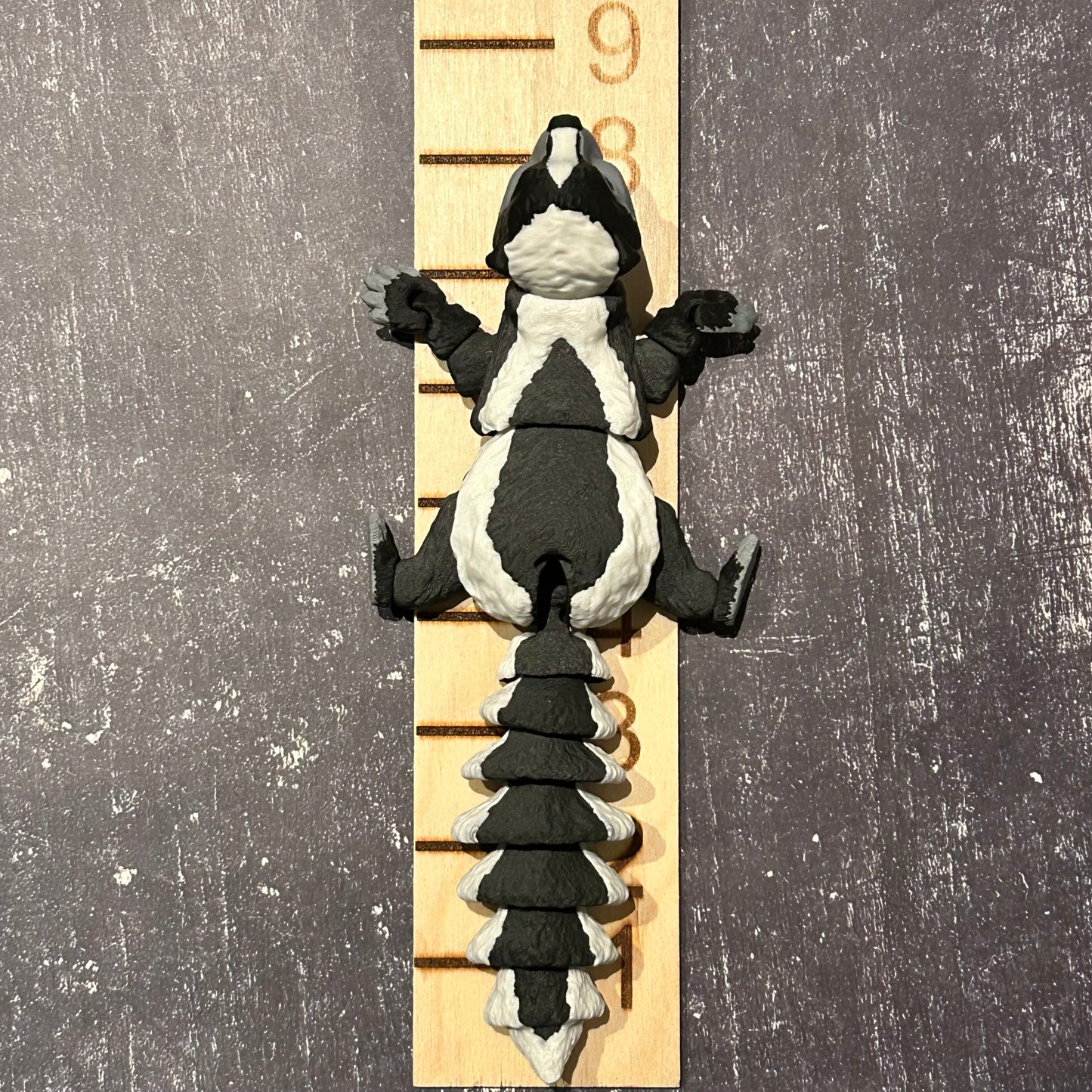 Smiling Skunk - 3d Printed Fidget Toy