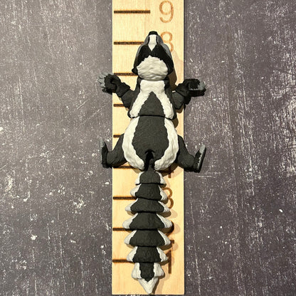 Smiling Skunk - 3d Printed Fidget Toy