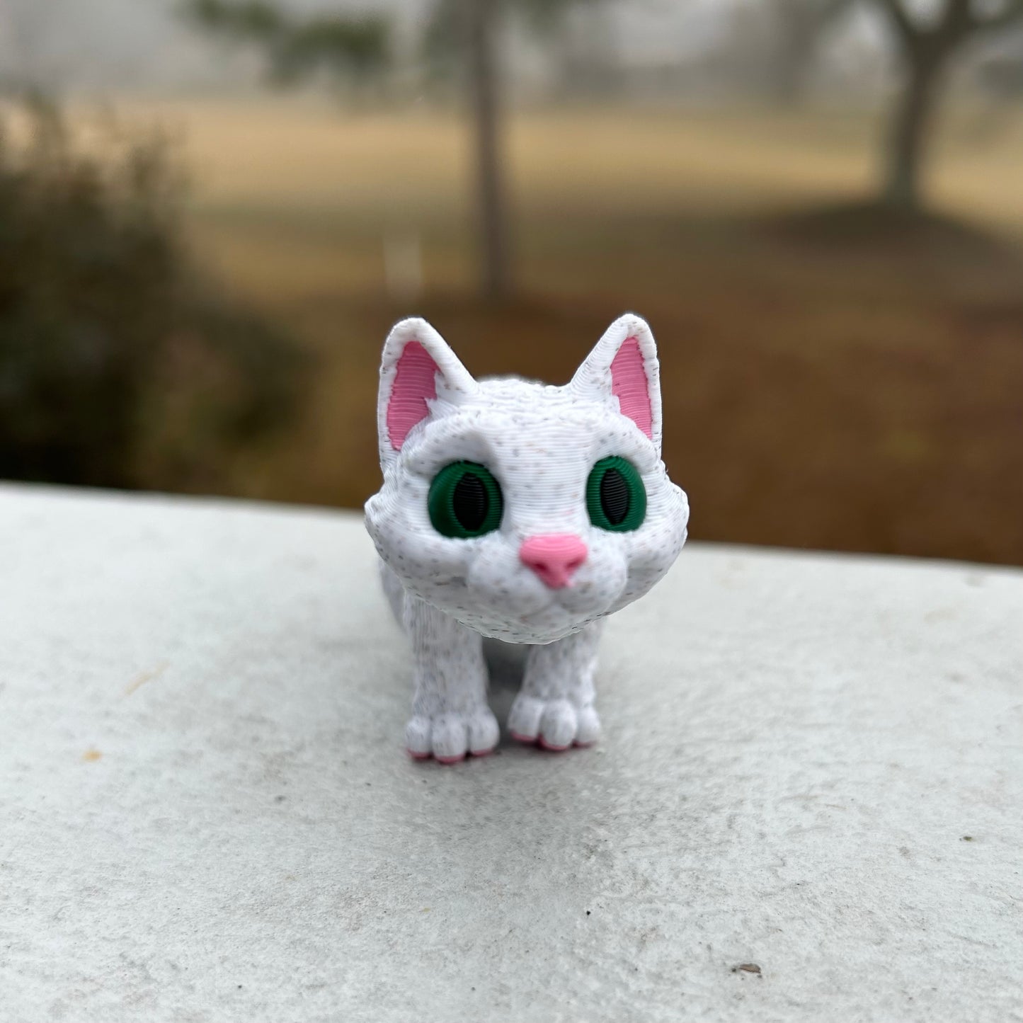 Miniature Cat  - 3d Printed Fidget Toy