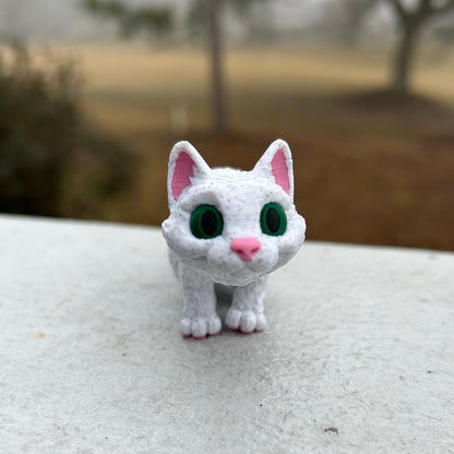 Miniature Cat  - 3d Printed Fidget Toy