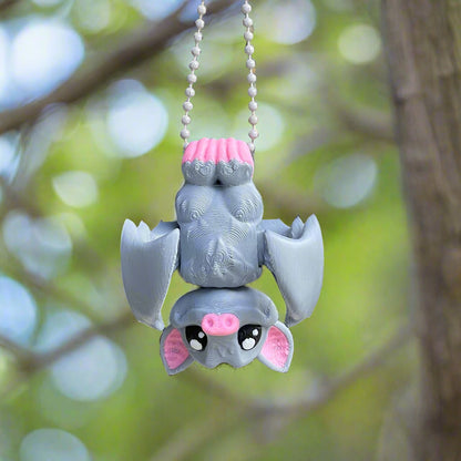 Smiling Miniature Bat - 3d Printed Toy