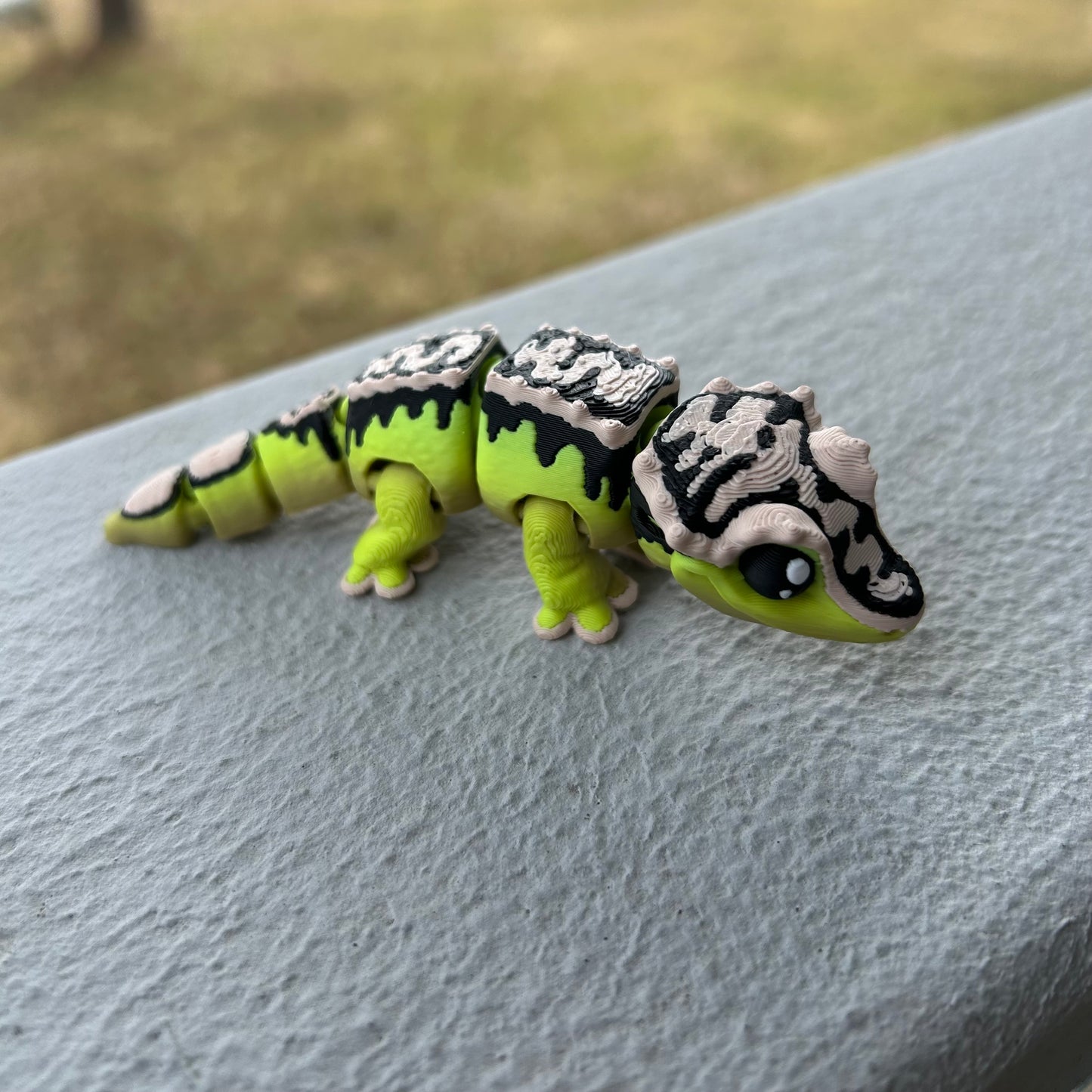 Miniature Gecko - 3d Printed Fidget Toy
