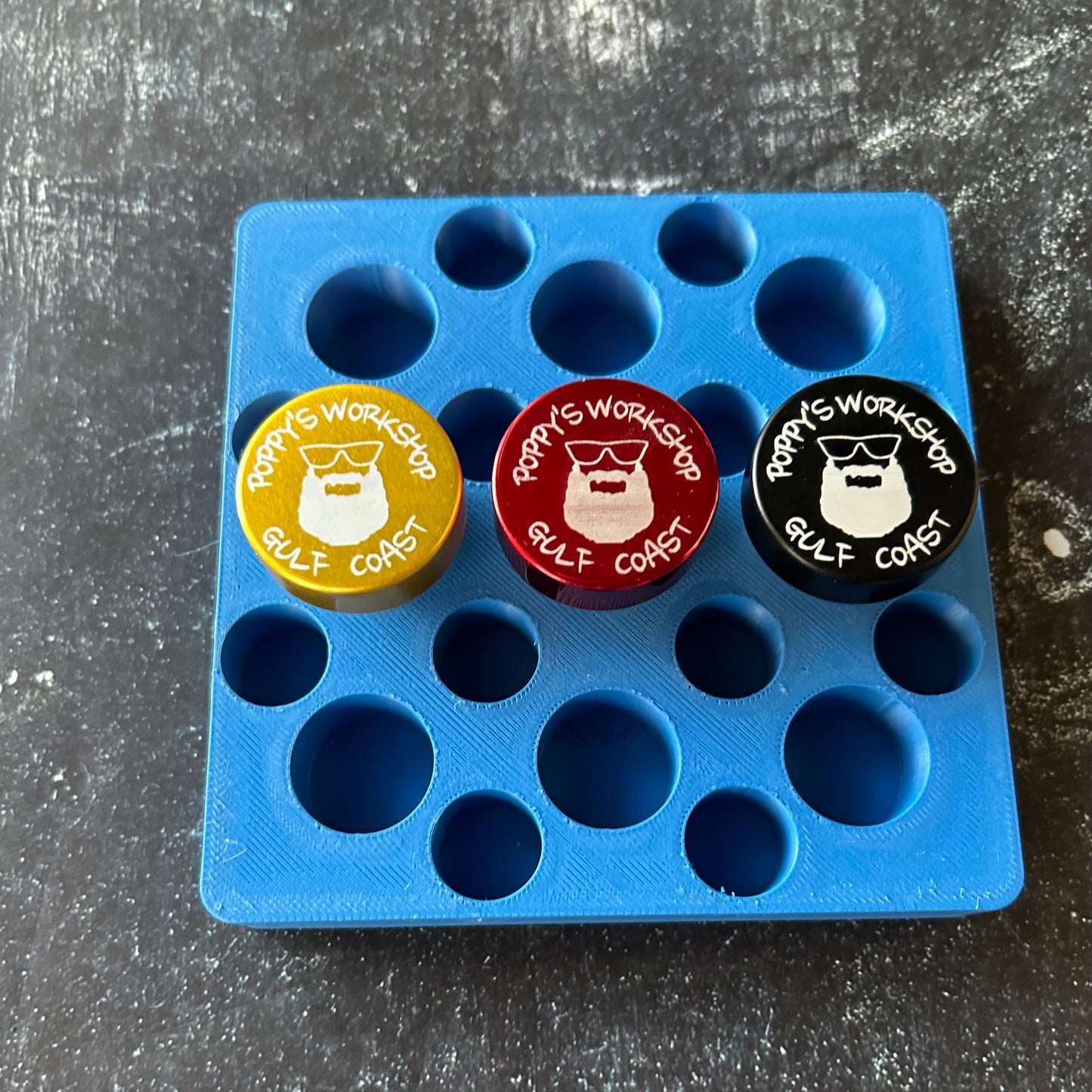 xTool F1 bottle stopper engraving jig. 3d printed specifically for the xTool F1. An xTool XCS layout file will be provided.