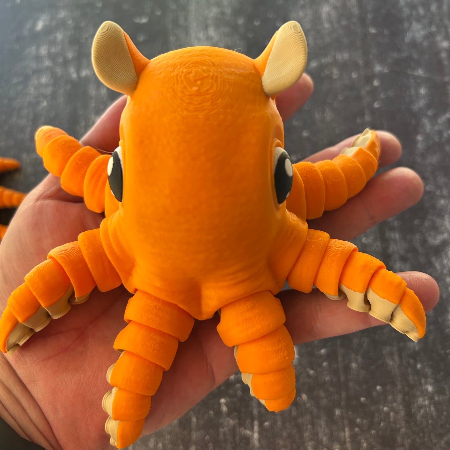 Flapjack Octopus - 3d Printed Fidget Toy