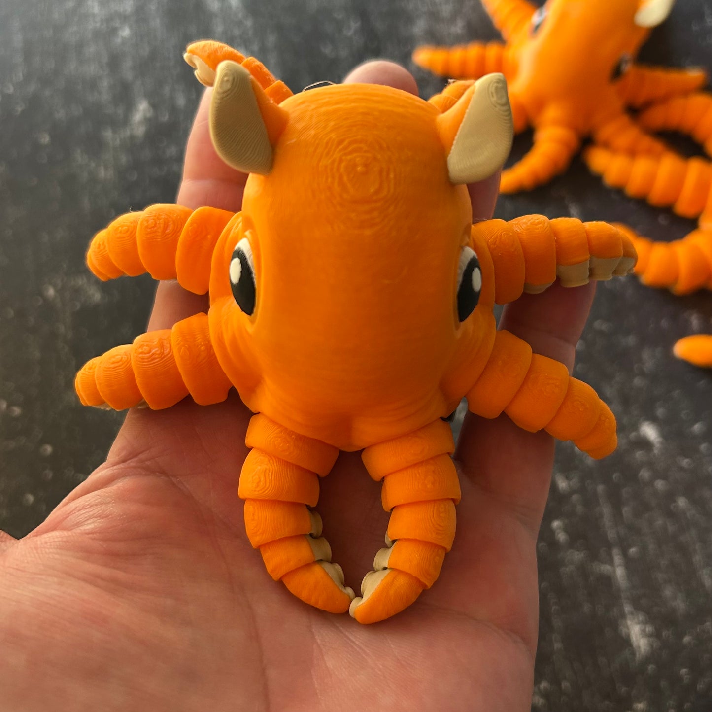 Flapjack Octopus - 3d Printed Fidget Toy