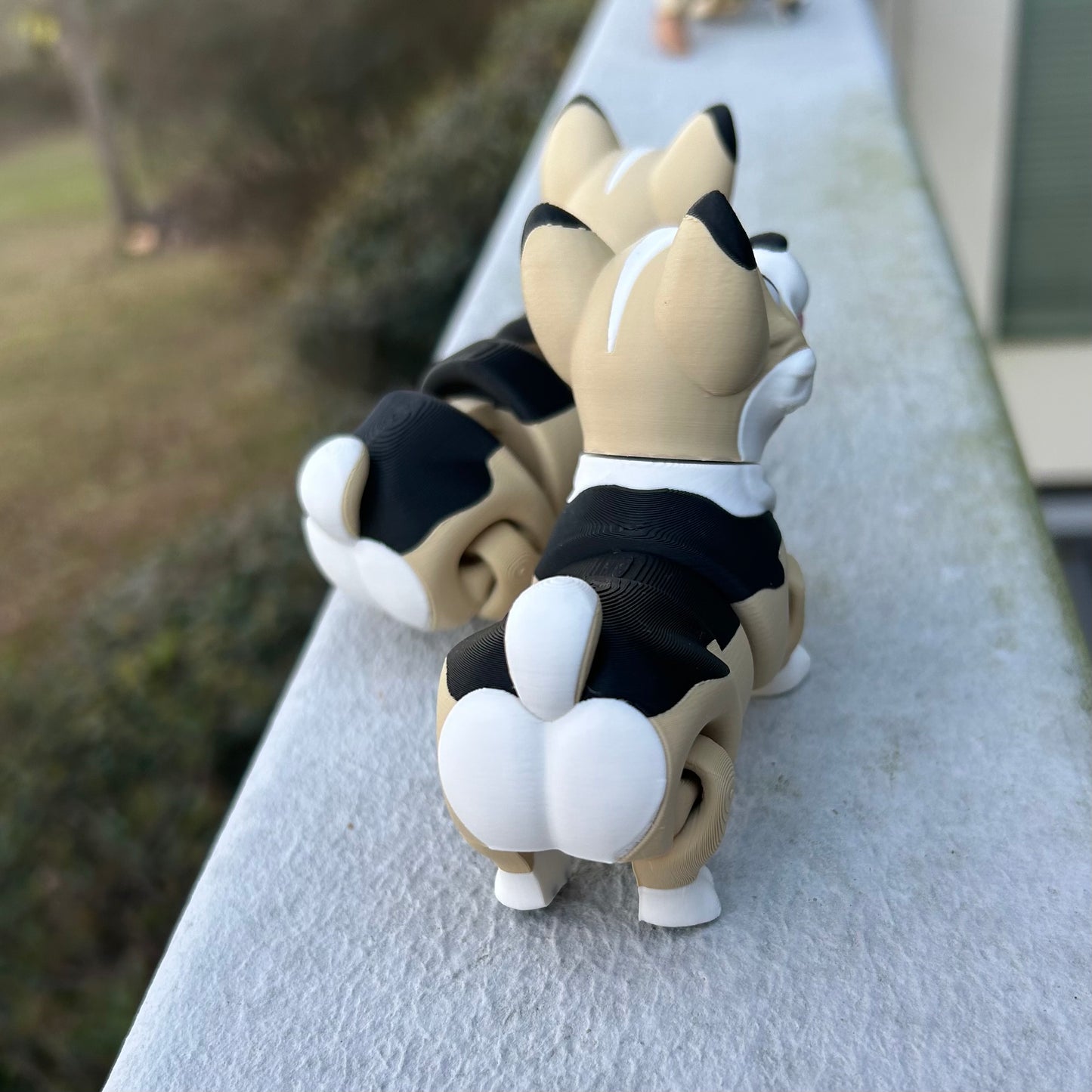 Little Corgis - 3d Printed Fidget Toy