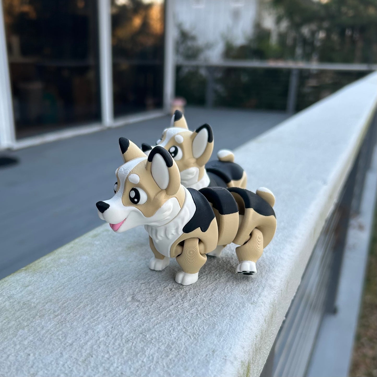 Little Corgis - 3d Printed Fidget Toy