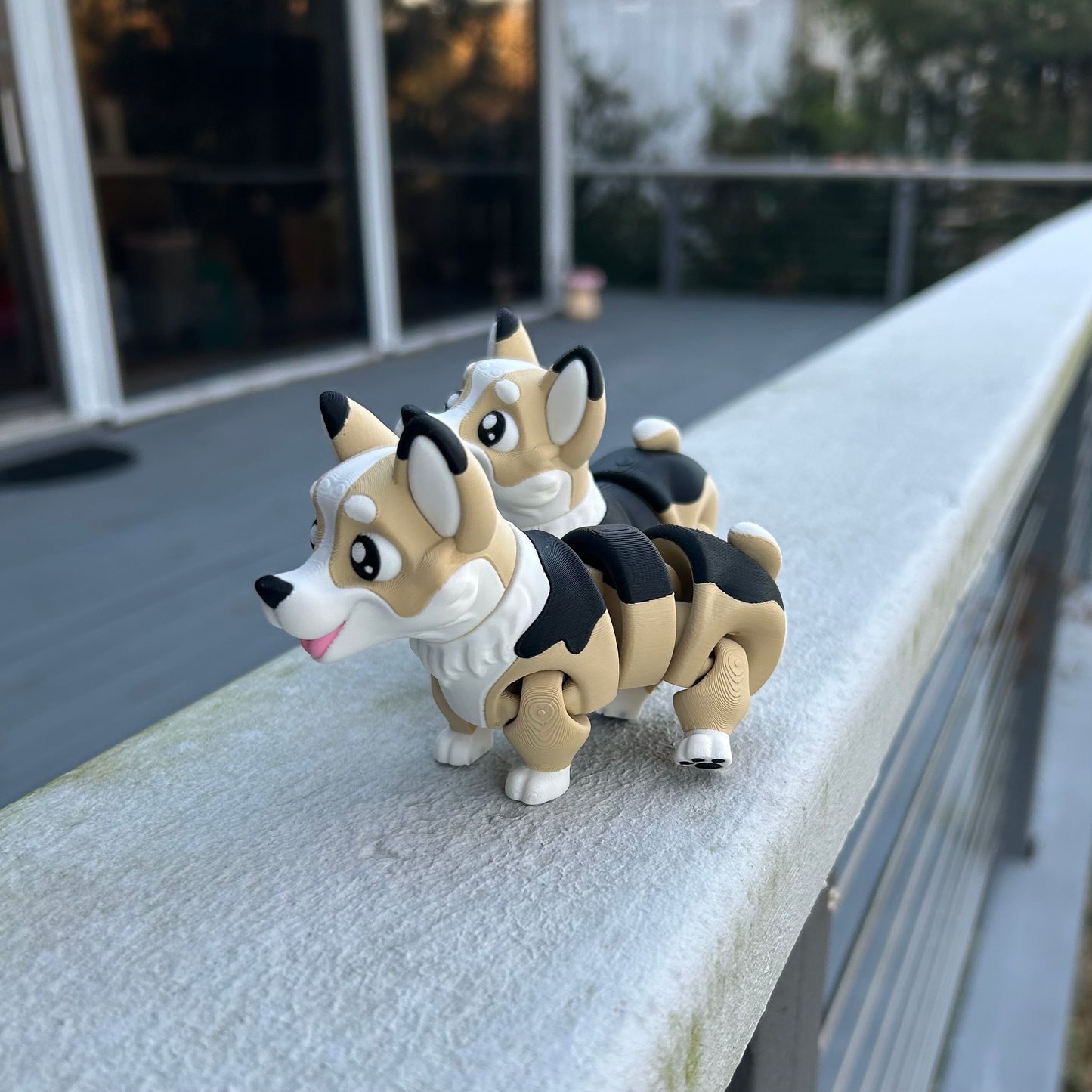 Little Corgis - 3d Printed Fidget Toy