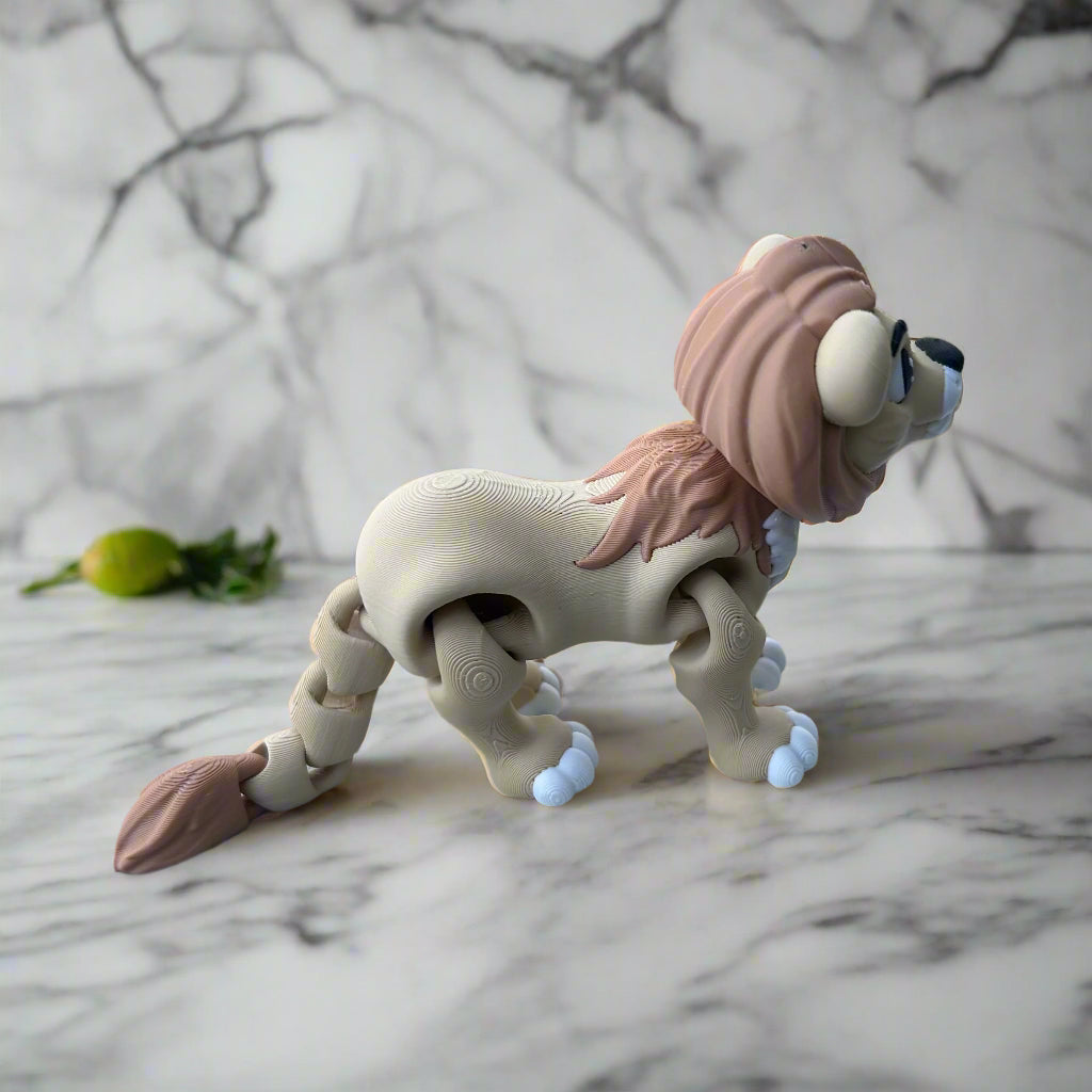 Lion - 3d Printed Fidget Toy