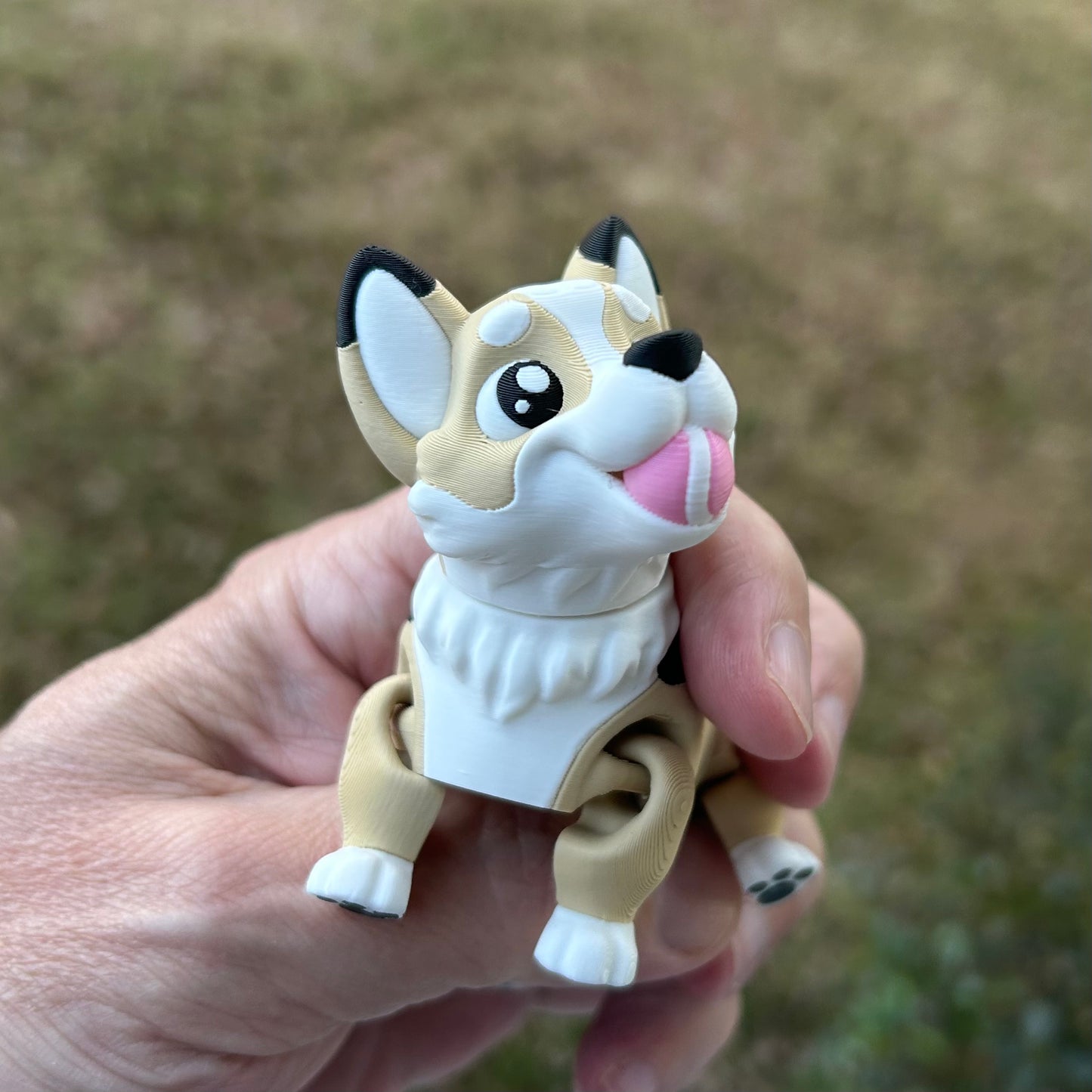 Little Corgis - 3d Printed Fidget Toy