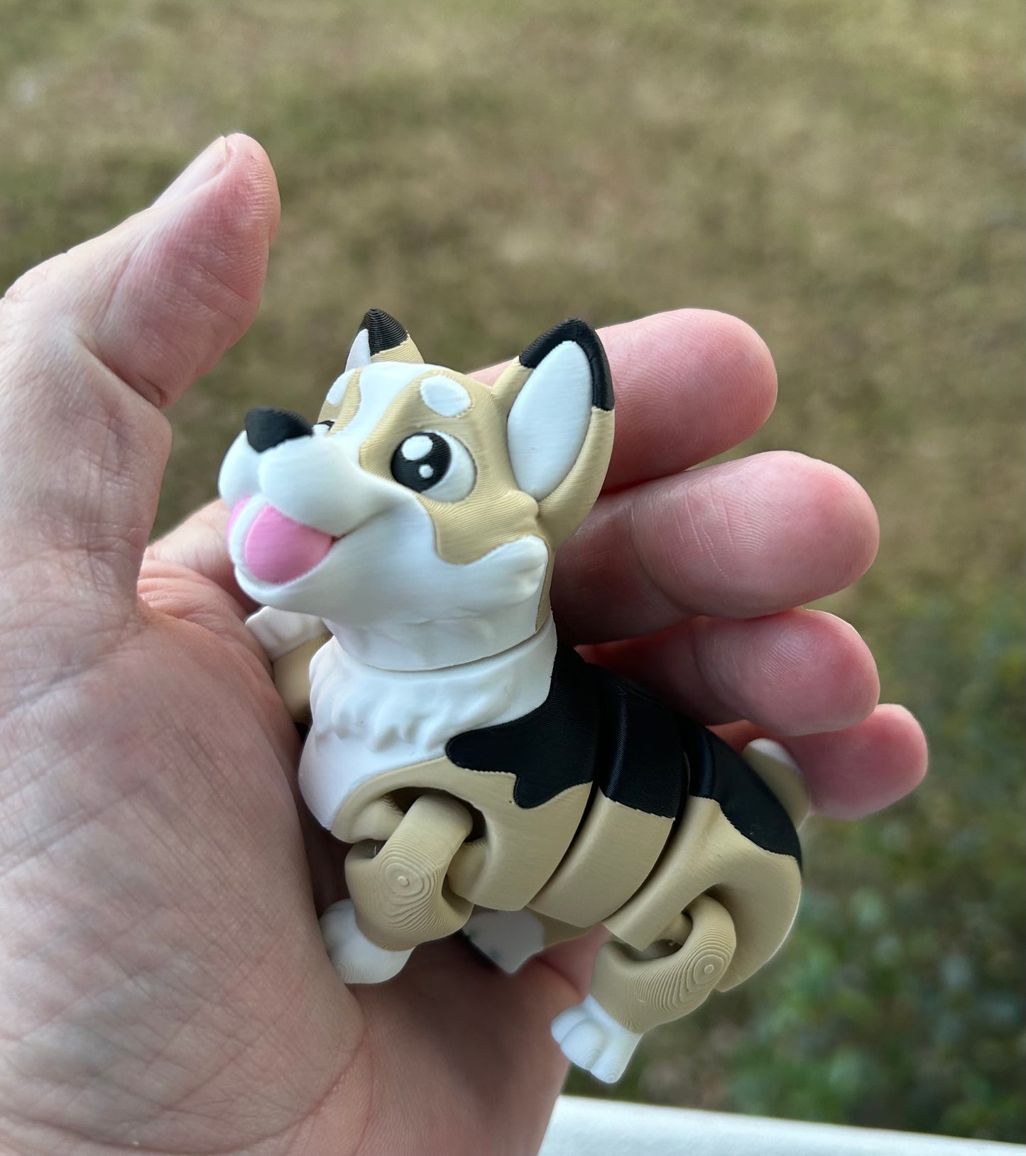 Little Corgis - 3d Printed Fidget Toy