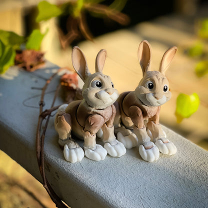 Smiling Bunny - 3d Printed Fidget Toy