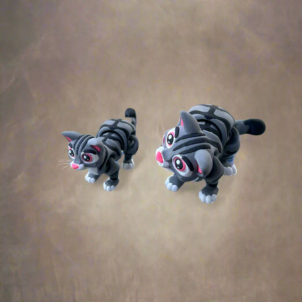 Flexi Cats - 3d Printed Fidget Toy