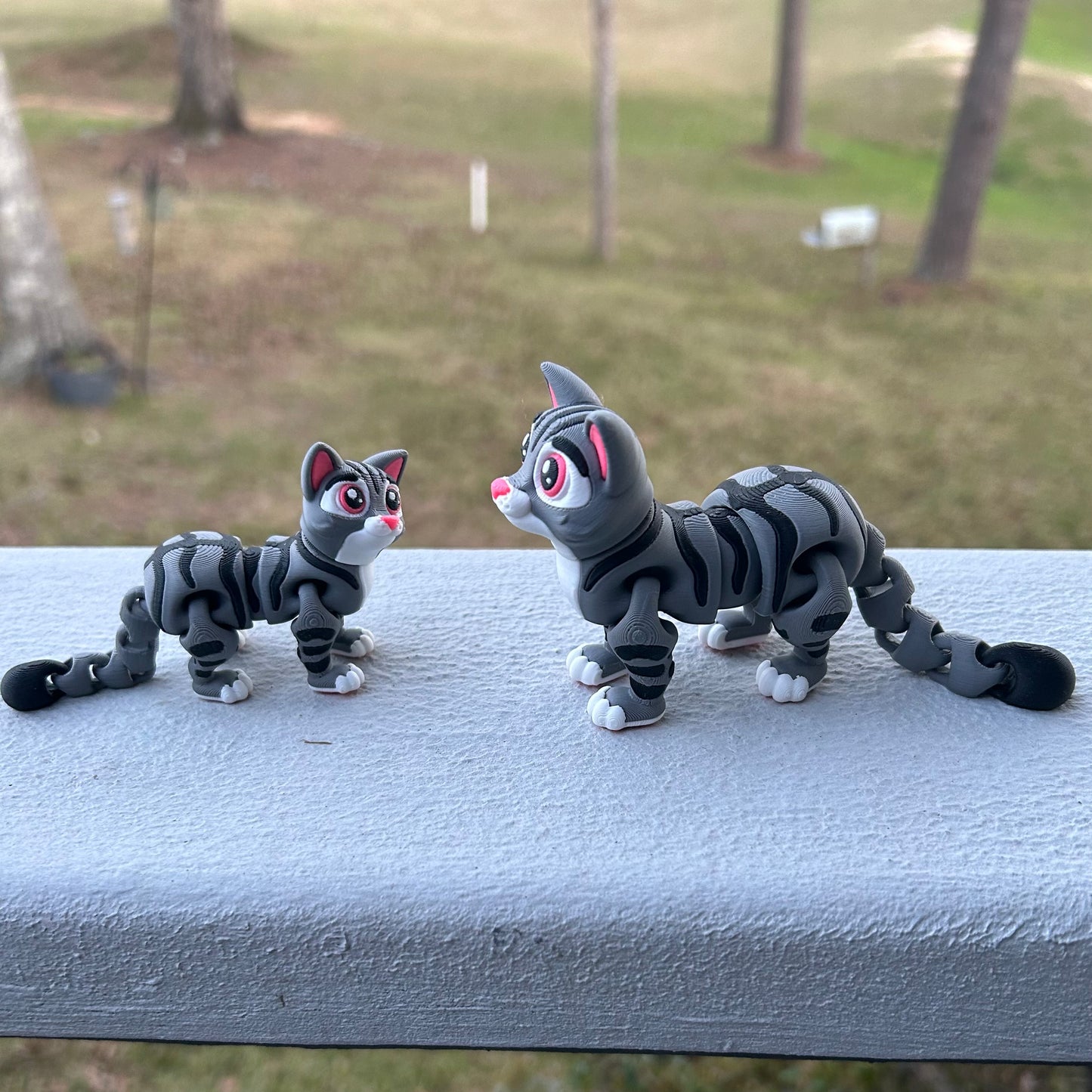 Flexi Cats - 3d Printed Fidget Toy