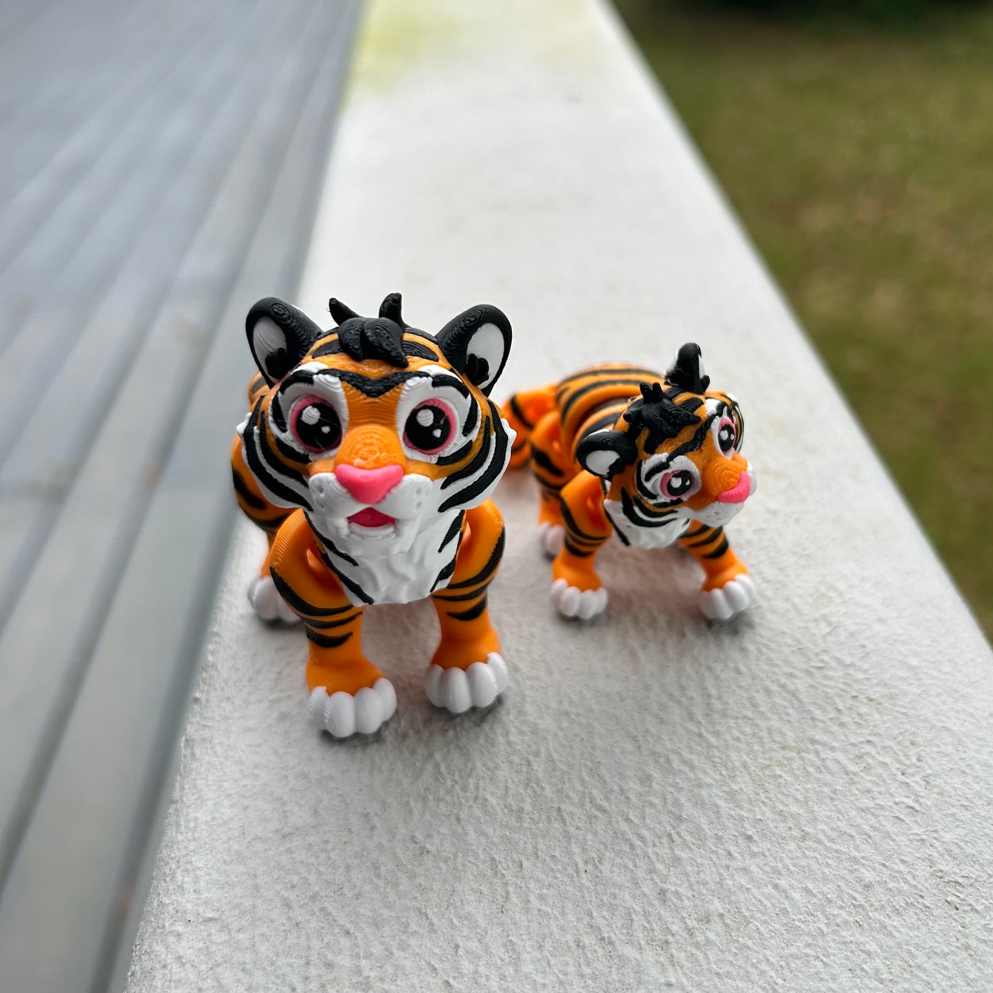 Flexi Tigers - 3d Printed Fidget Toy