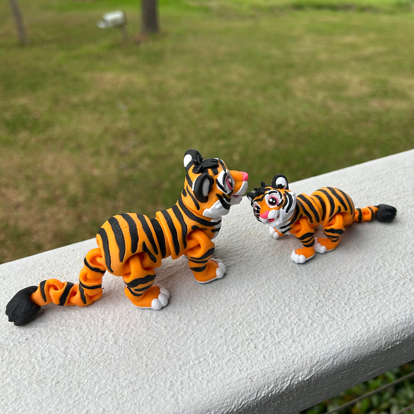 Flexi Tigers - 3d Printed Fidget Toy