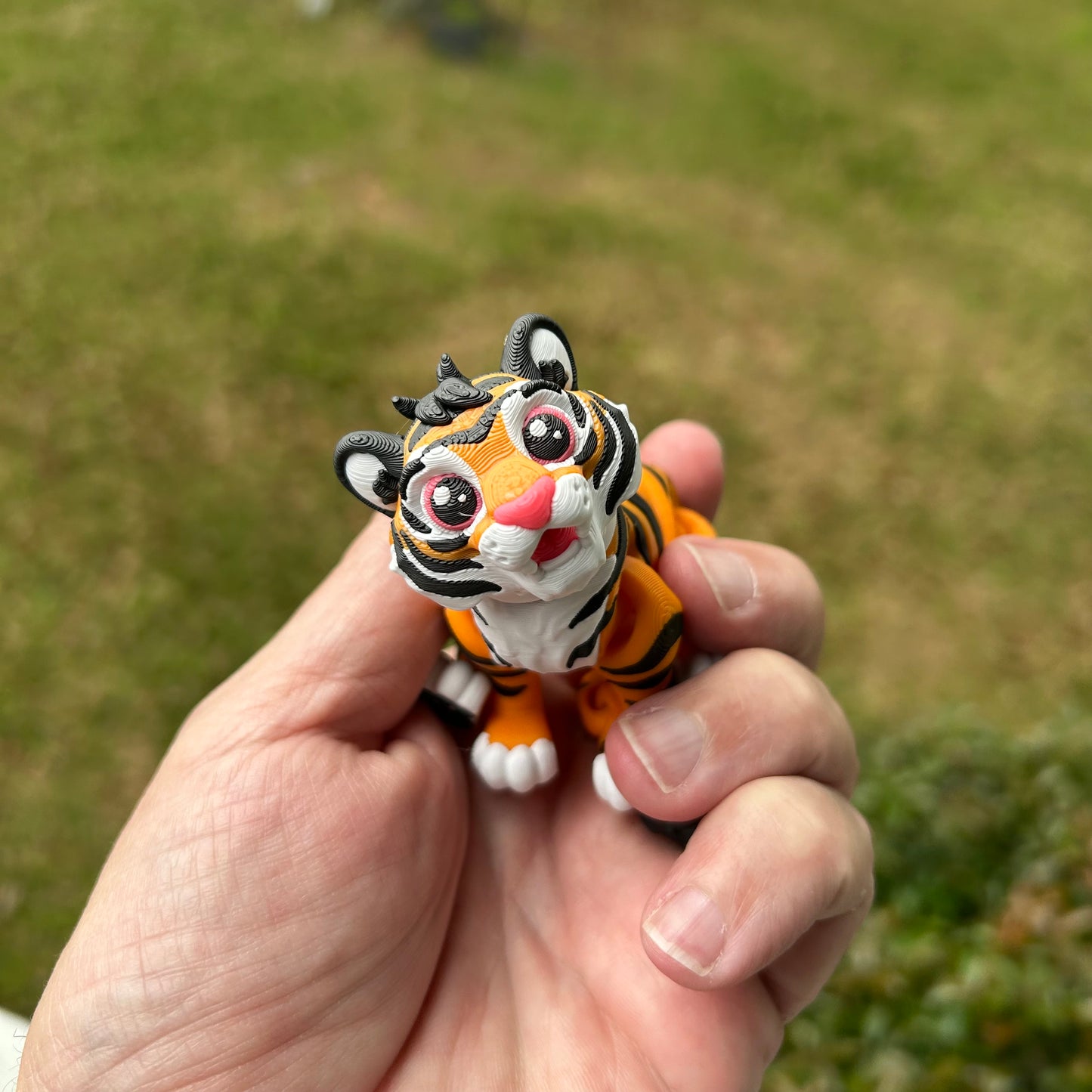 Flexi Tigers - 3d Printed Fidget Toy