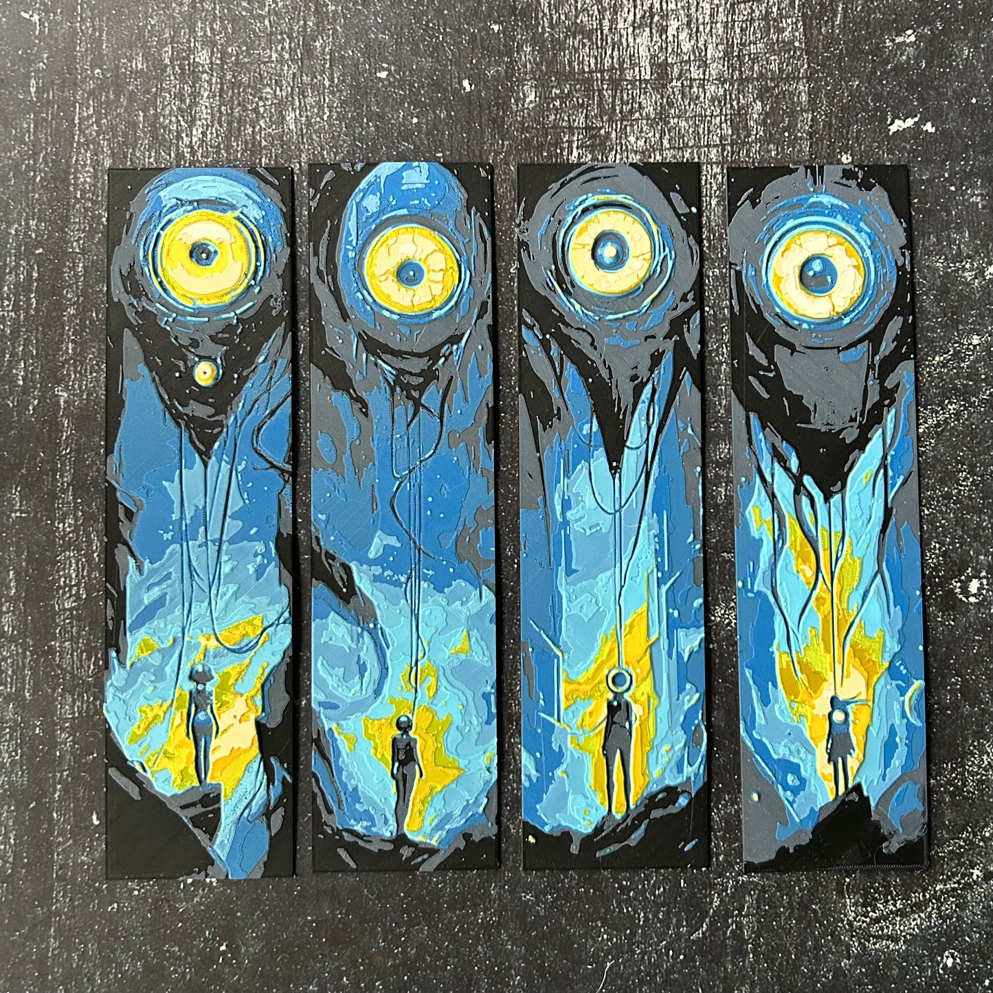 Space Fantasy - 3d Printed Bookmarks