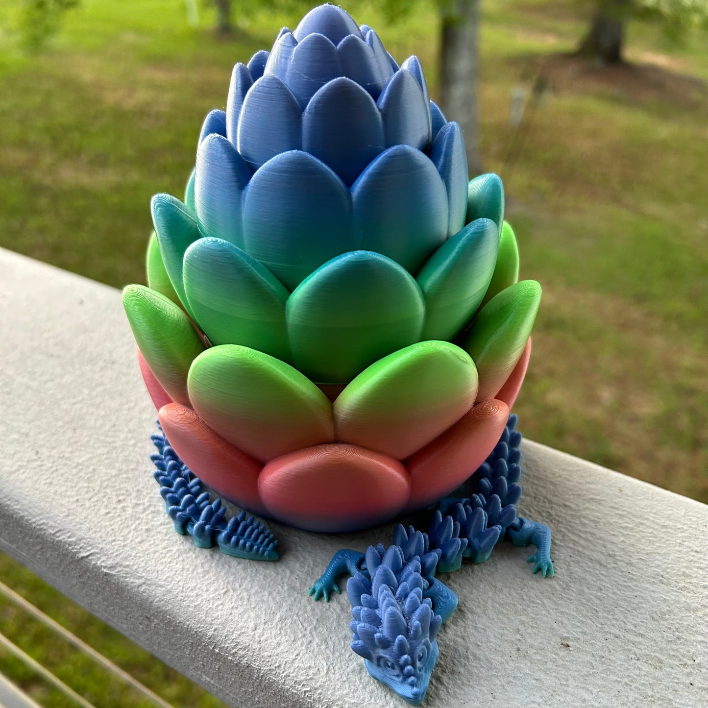 Dragon Eggs - 3D Printed With Many Dazzling Colors In Multiple Sizes