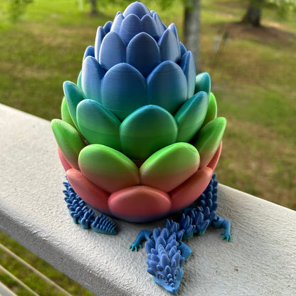 Dragon Eggs - 3D Printed With Many Dazzling Colors In Multiple Sizes