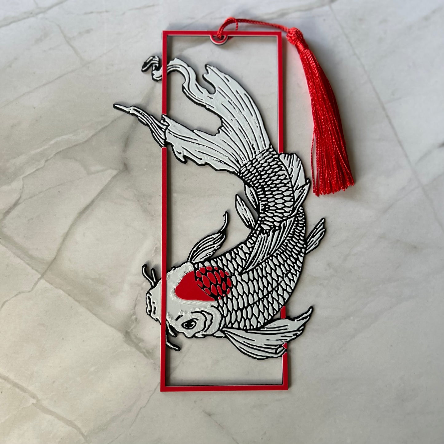 Koi - 3d Printed Bookmark