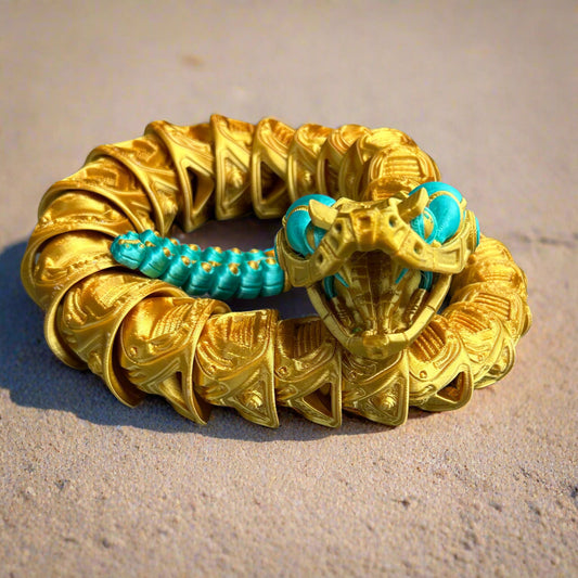 Articulated Robo Rattlesnake  - 3d Printed