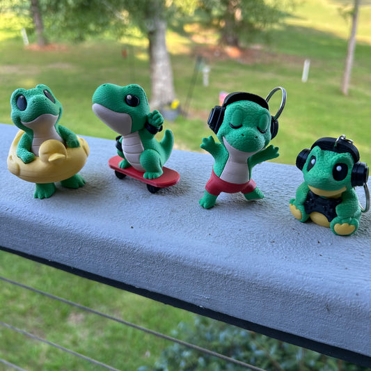 Mini Dino Key Chain Collection