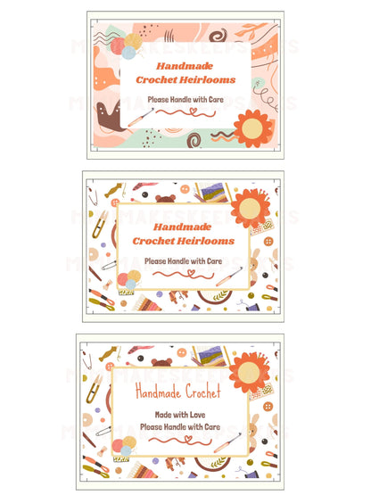 Handmade Market Signs