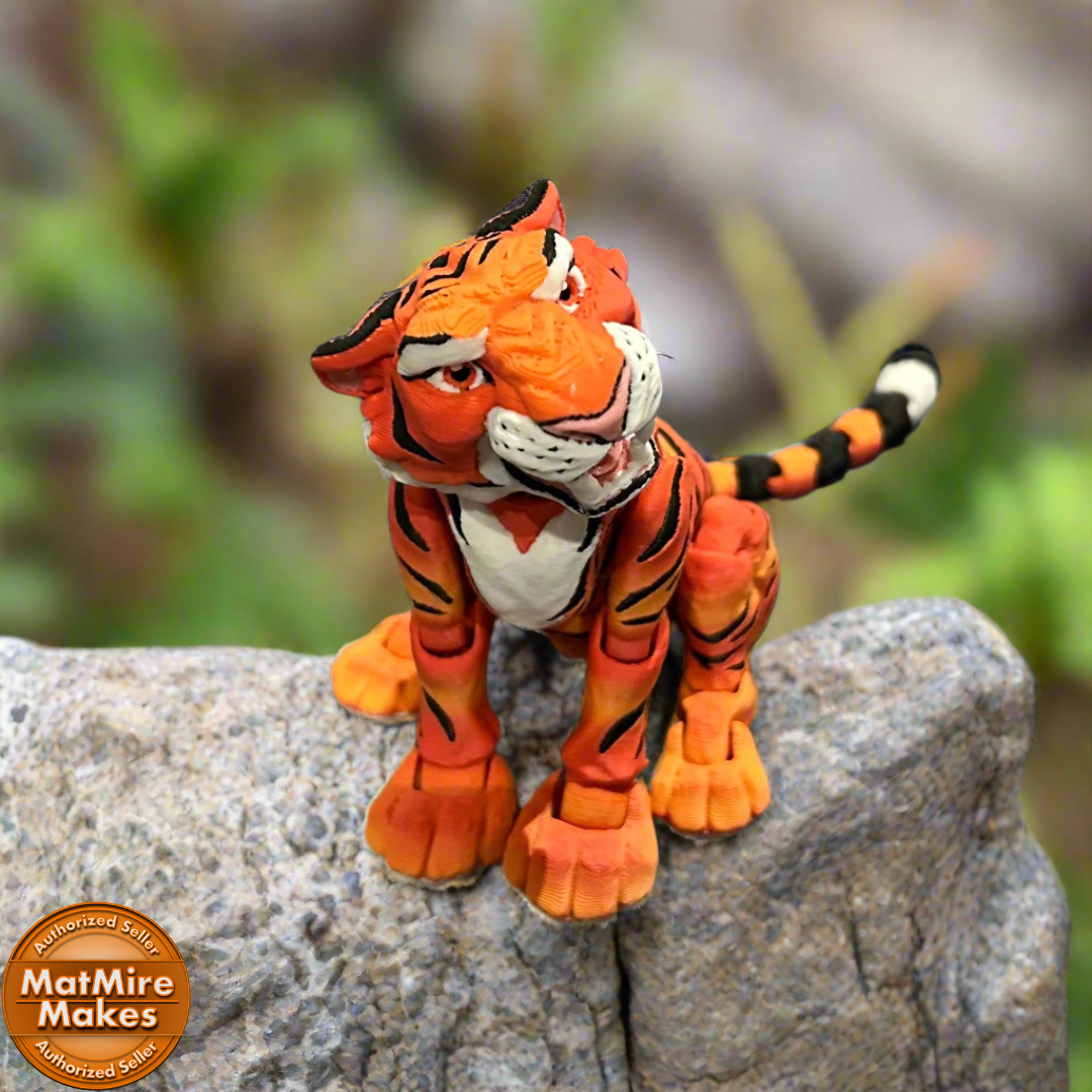 Amazing Tiger - 3d Printed Posable Toy