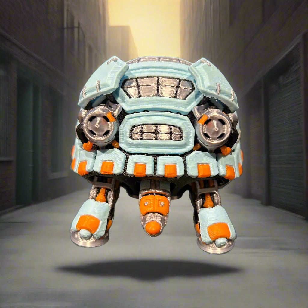 Robo Tortoise Back Side