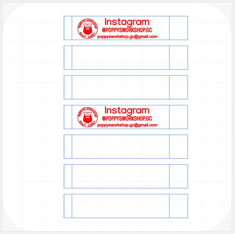 Digital File Only - Best Deal! Buy All Four xTool F1 Laser Baseplate Jigs and Save! Digital files only (svg, xcs, lbrn2), no physical product will be shipped.