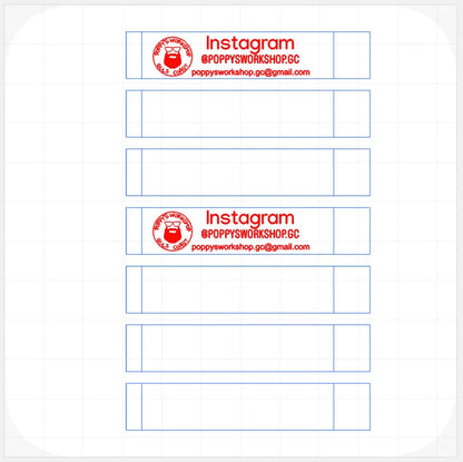Digital File Only - Best Deal! Buy All Four xTool F1 Laser Baseplate Jigs and Save! Digital files only (svg, xcs, lbrn2), no physical product will be shipped.