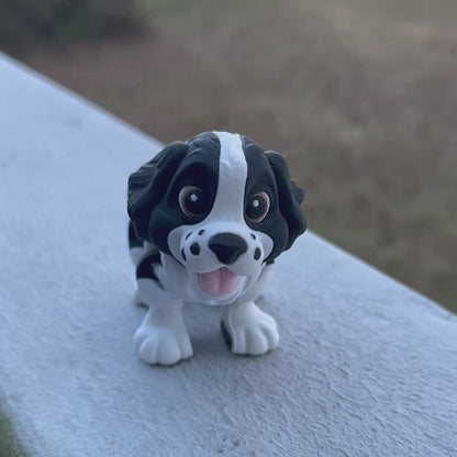 Baby Springer Spaniel - 3d Printed Fidget Toy