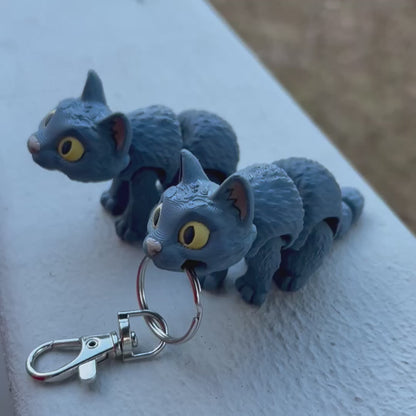 Miniature Cat  - 3d Printed Fidget Toy
