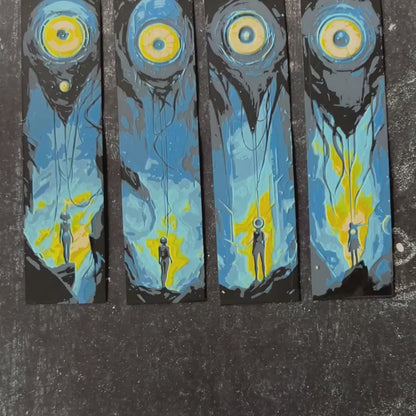 Space Fantasy - 3d Printed Bookmarks