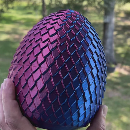 Dragon Eggs - 3D Printed With Many Dazzling Colors In Multiple Sizes